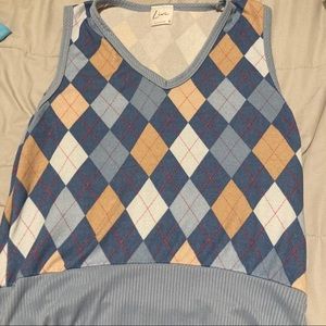 Checkers crop top